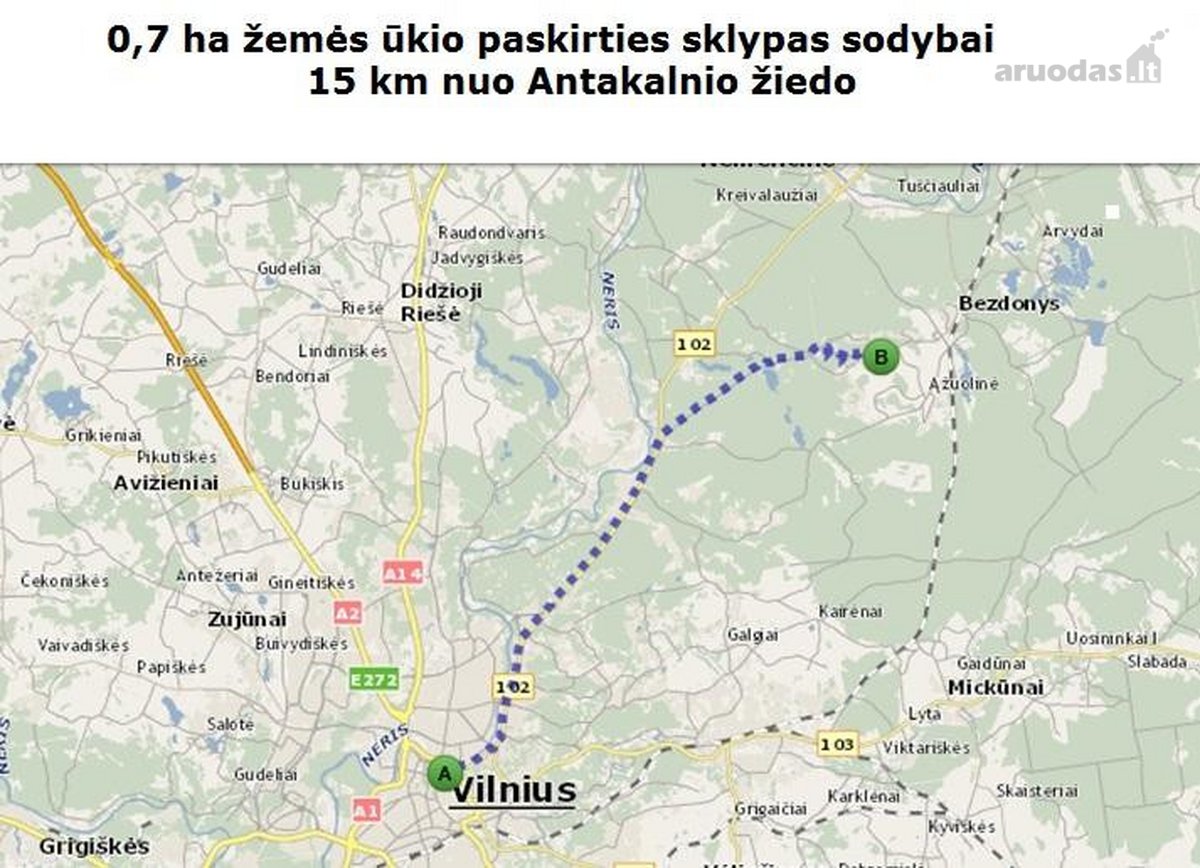 Parduodami du žemės ūkio paskirties sklypai - nuotraukos Nr. 8