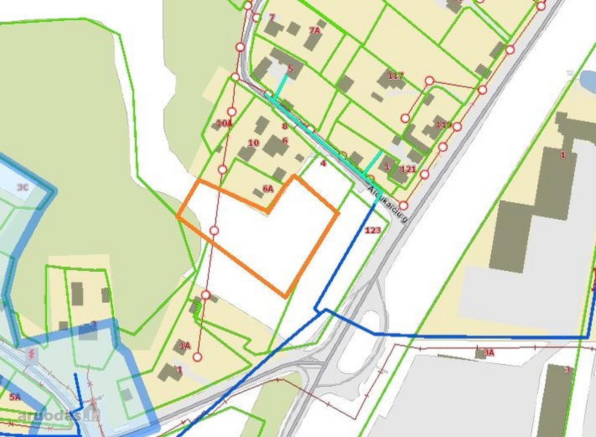 Parduodamas 48,47 A Sklypas. Paskirtis -Kita. - nuotraukos Nr. 2
