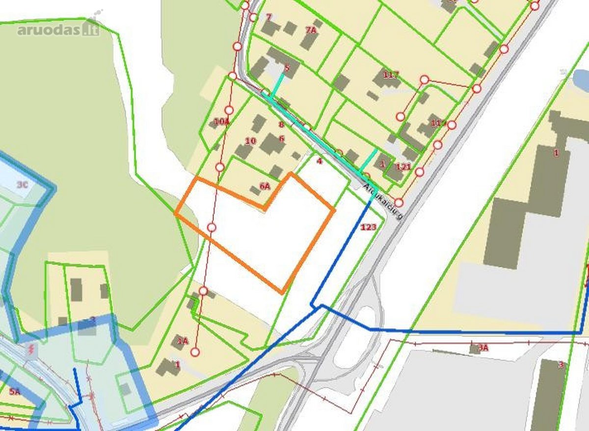 Parduodamas 48,47 A Sklypas. Paskirtis -Kita. - nuotraukos Nr. 2