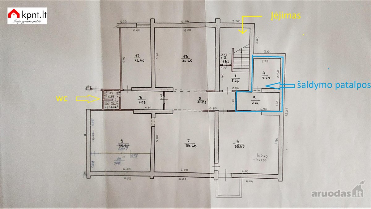 Parduodama 201 Kv.m. Buvusi Maisto Prekių - nuotraukos Nr. 6