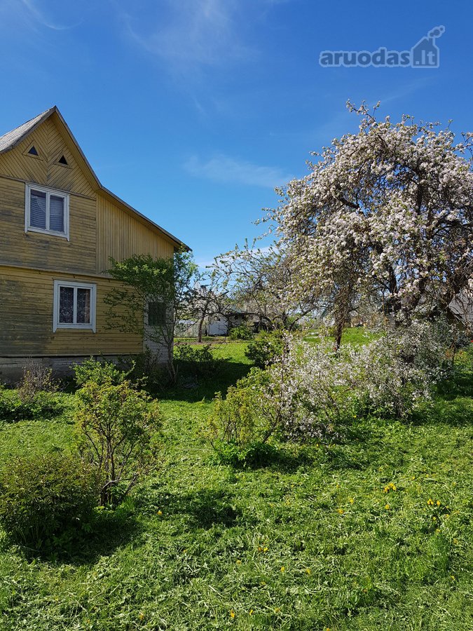Sodo namas su ūkiniu pastatu. Vandentiekis - - nuotraukos Nr. 2
