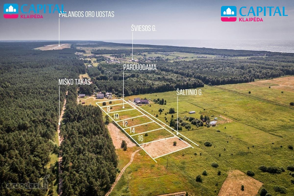 Parduodamas sklypas gyv. namo statybai - nuotraukos Nr. 4