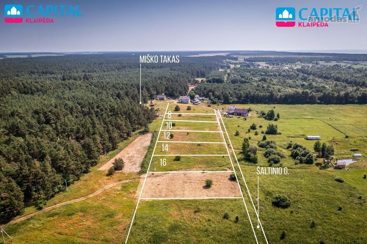 Parduodamas sklypas gyv. namo statybai - nuotraukos Nr. 11