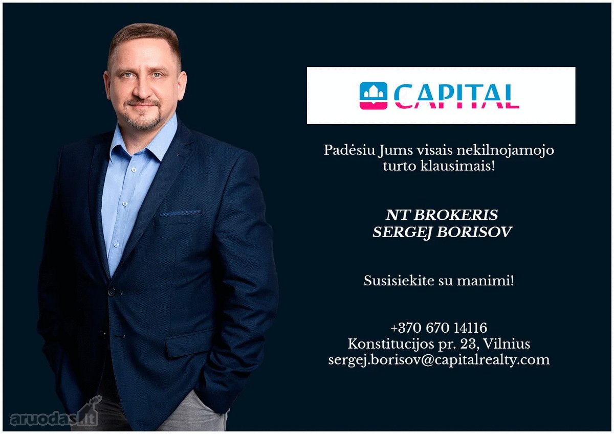 Nuomojamas 1,5 Kambario Butas Naujininkuose, - nuotraukos Nr. 21