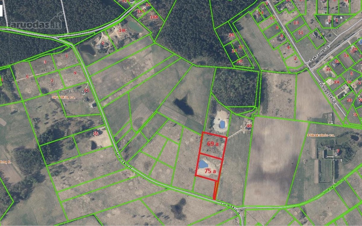 Parduodami du žemės ūkio paskirties sklypai - nuotraukos Nr. 9