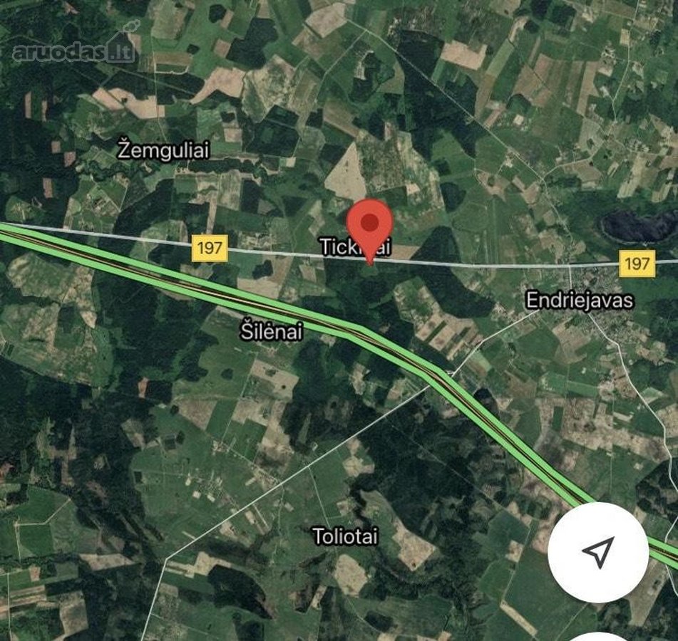 Parduodamas prižiūrėtas žemės ūkio paskirties