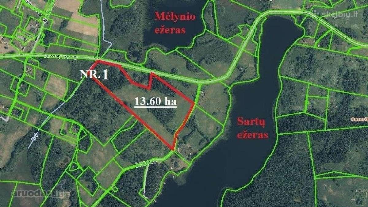Parduodami du žemės sklypai Sartų - nuotraukos Nr. 6