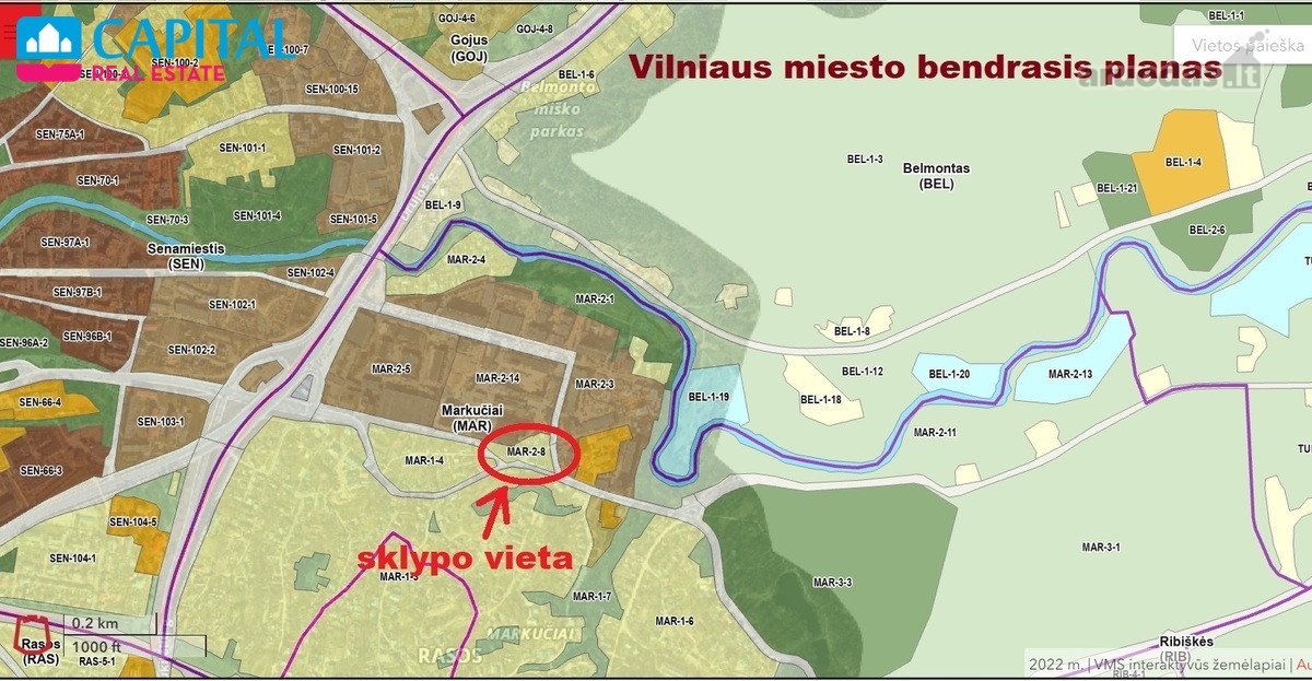 Vilniuje, Subačiaus g. 104 parduodamas 8,2 - nuotraukos Nr. 3