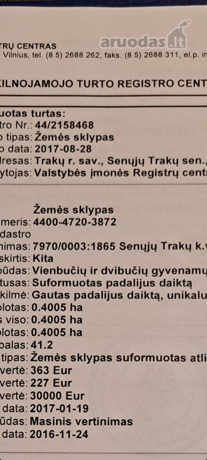 Parduodami Sklypai  - nuotraukos Nr. 12