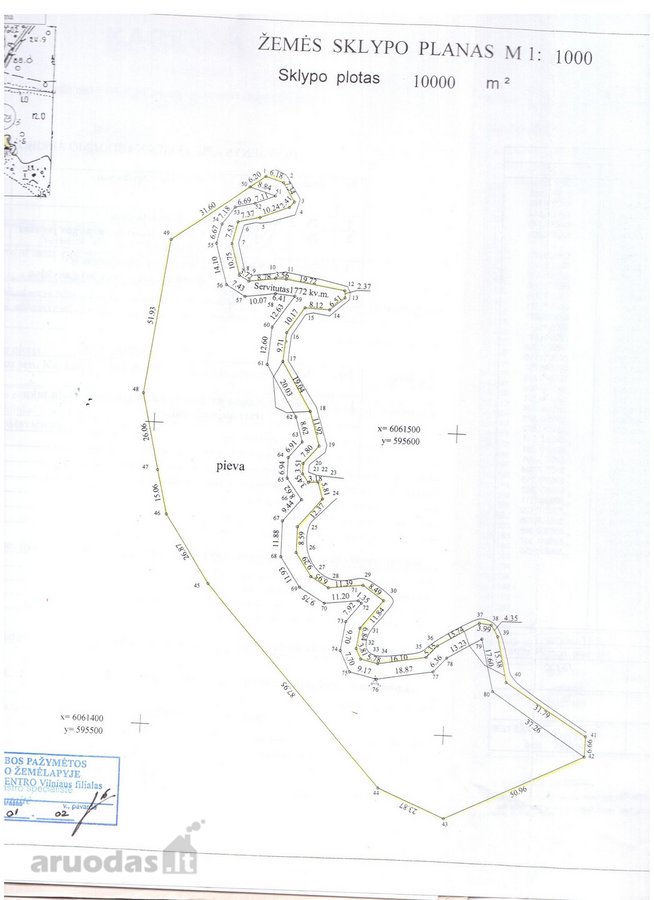 Parduodami du sklypai, 1 ha + 2 ha viso 3ha. - nuotraukos Nr. 3