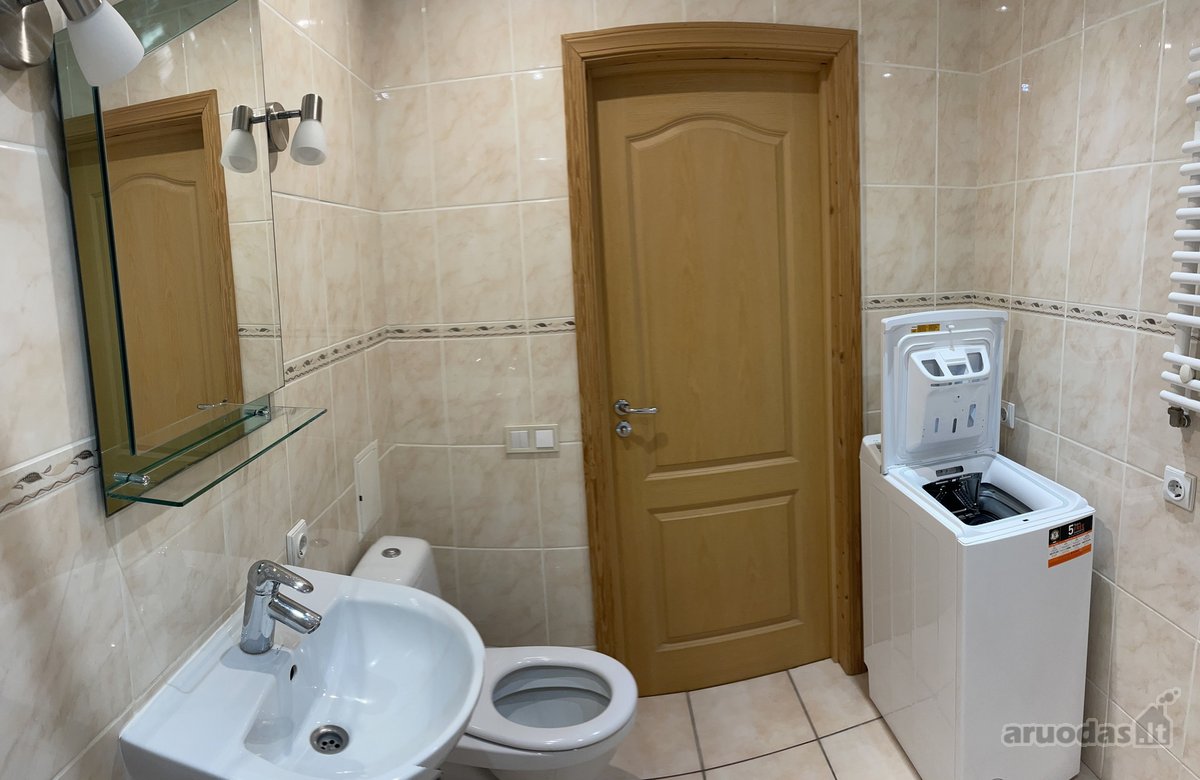 Išnuomojamas šviesus 1 kambario butas su - nuotraukos Nr. 13