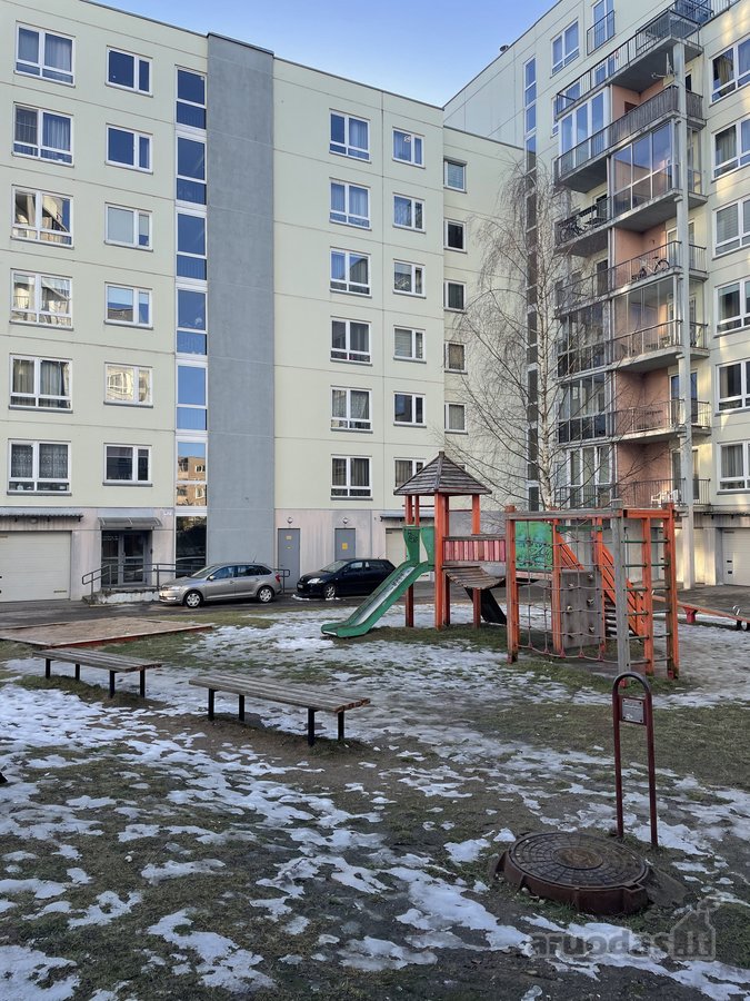 Išnuomojamas šviesus 1 kambario butas su - nuotraukos Nr. 18