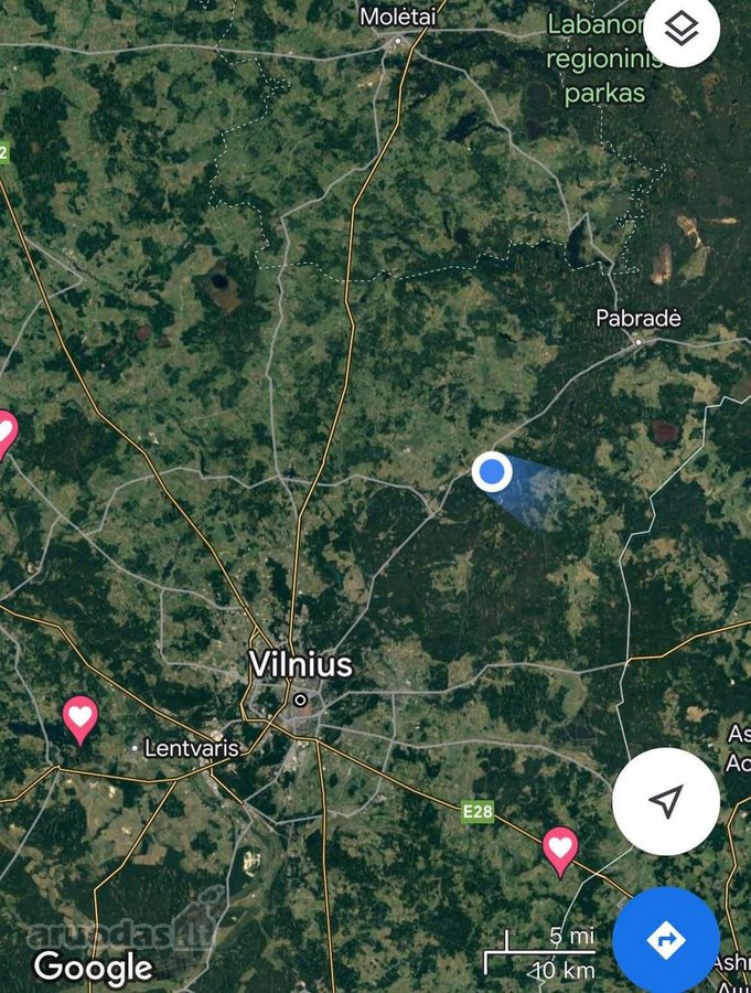 Parduodamas žemės ūkio paskirties sklypas su - nuotraukos Nr. 14