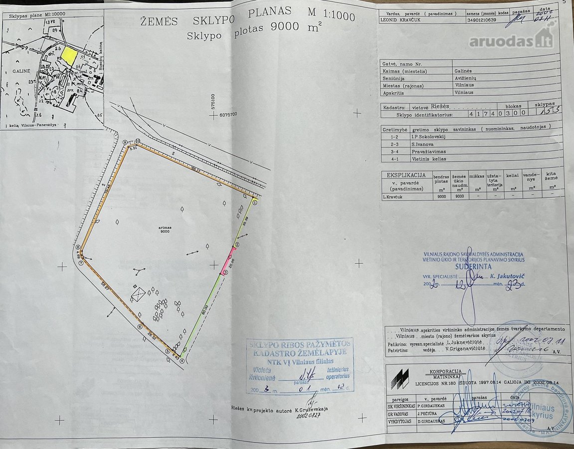 Parduodu sklypą 90 arų, paskirtis - - nuotraukos Nr. 8