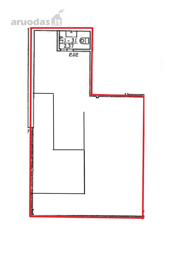 Pačiame Telšių miesto centre prie Prekybos - nuotraukos Nr. 6