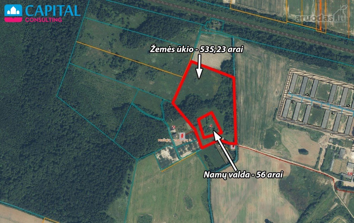 Parduodami Sklypai Jūsų Ūkiui Gamtos Ir Miško - nuotraukos Nr. 12