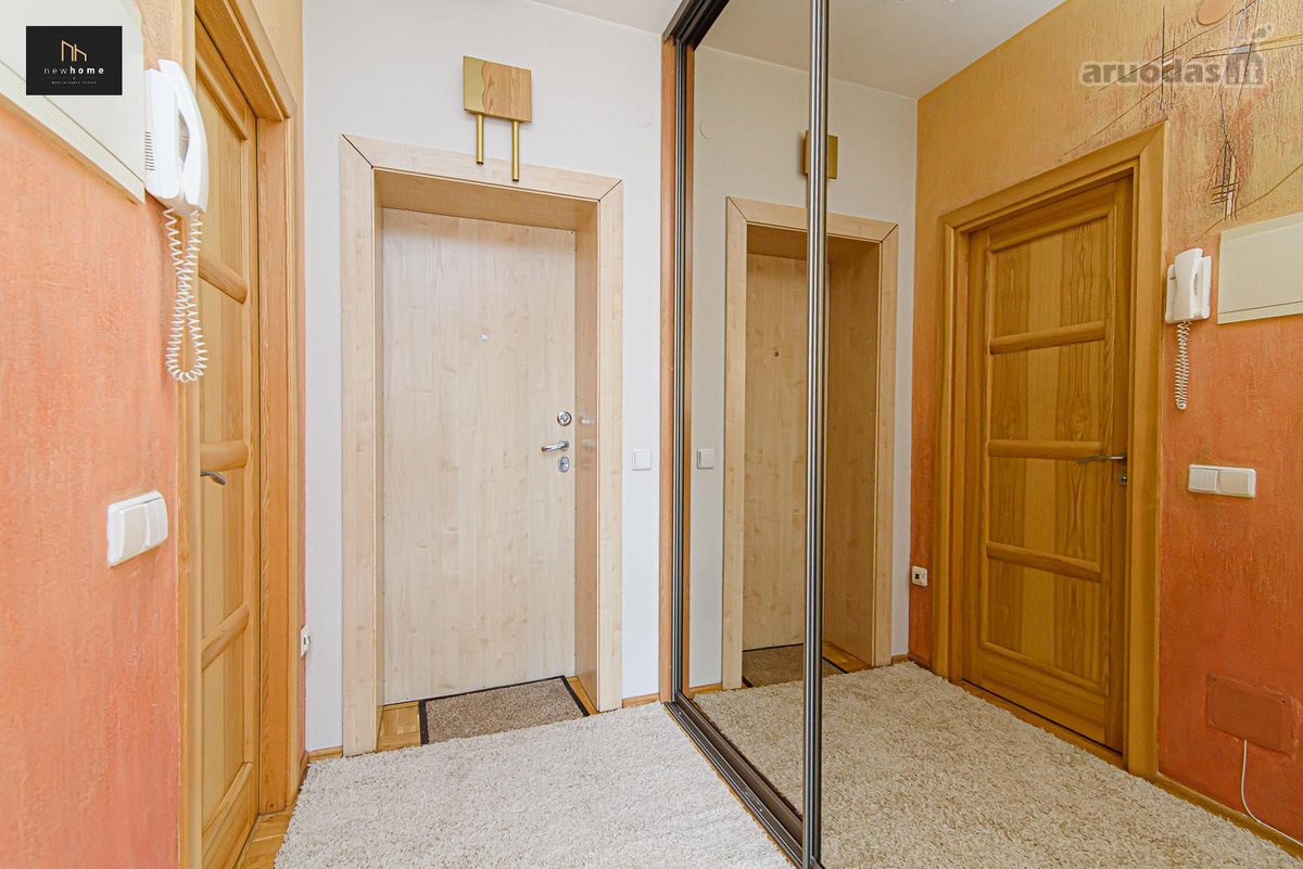 Išnuomojamas šviesus ir erdvus 2 kambarių - nuotraukos Nr. 18