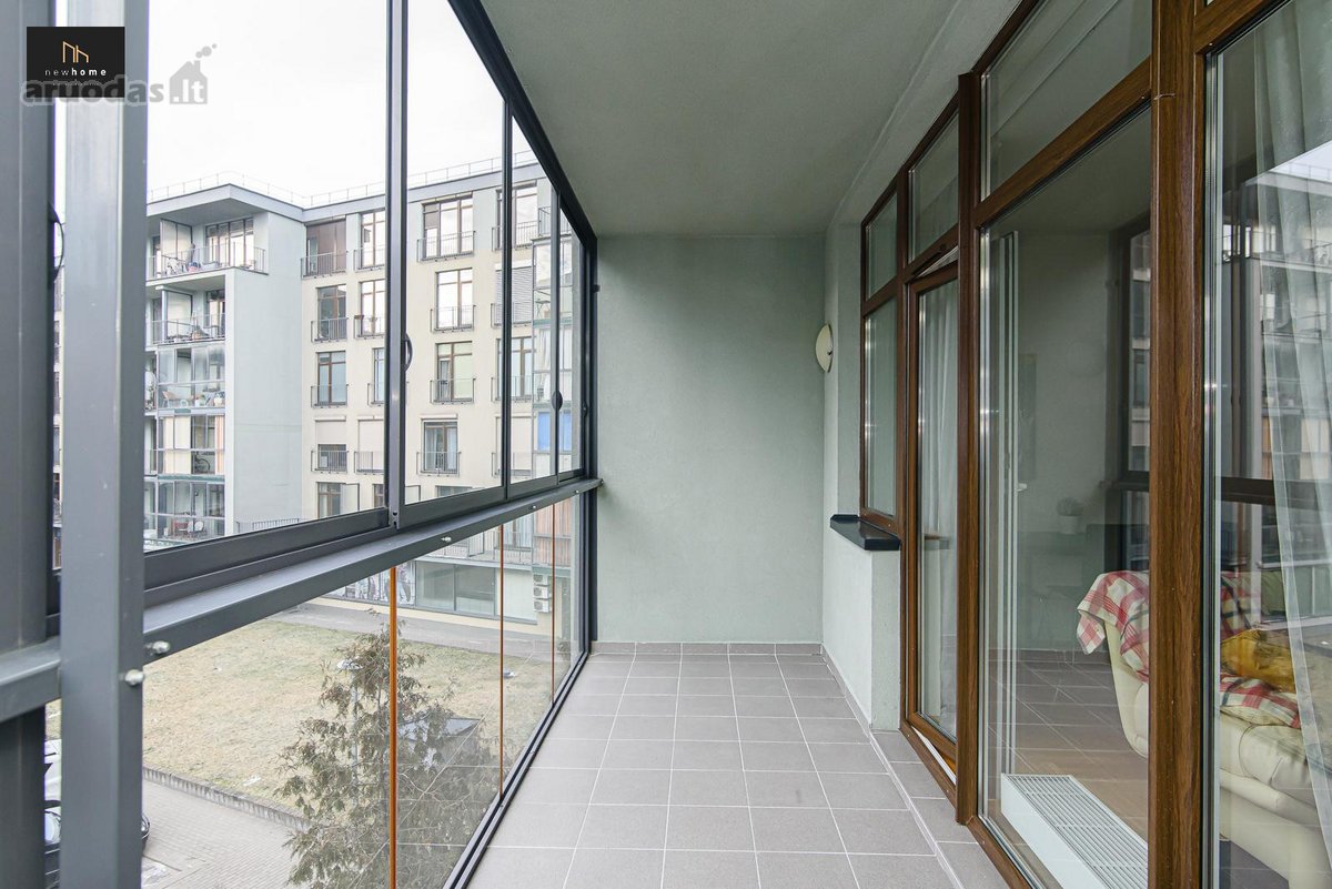 Išnuomojamas šviesus ir erdvus 2 kambarių - nuotraukos Nr. 21