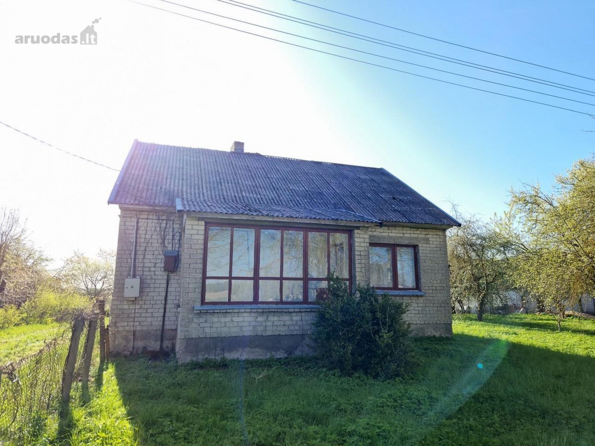 Parduodamas mūrinis namas su 26 a. sklypu. - nuotraukos Nr. 2