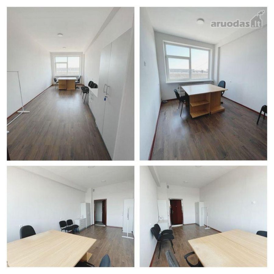 Nuomojamos 8 m² ir 36 m² dydžio