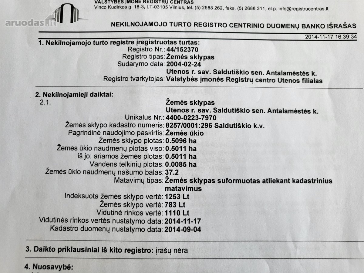 Prie įvažiavimo į Saldutiškį , ribojasi su - nuotraukos Nr. 7