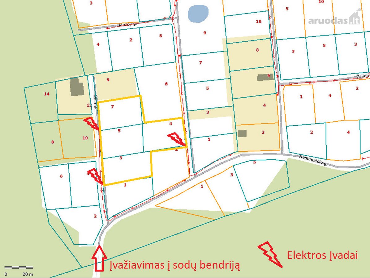 Parduodamas 0,24 Ha Sodo Sklypas SB „vaivorykštė“ - Skelbiu.lt