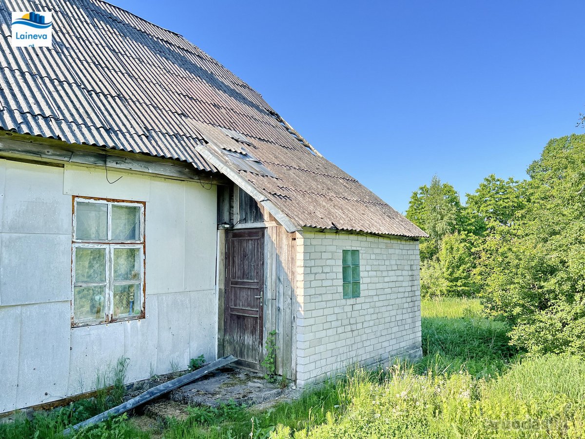 Дом, Vilniaus r. Avižienių k. Ąžuolų g., Кирпичная часть дома Портал  недвижимости-Aruodas.lt