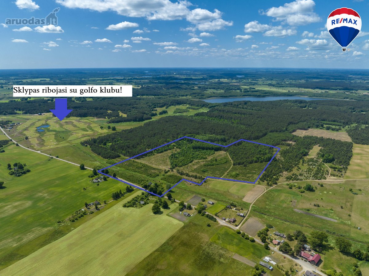 For sale – a land plot with buildings (near
