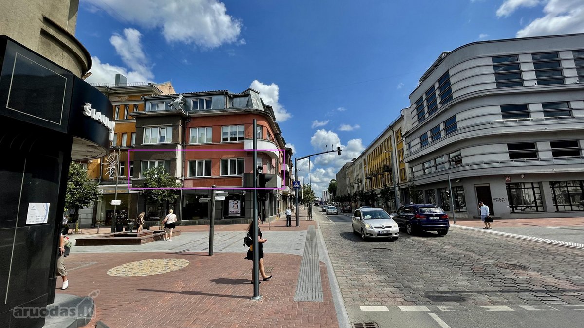 Pačiame Šiaulių centre Vilniaus g. ir Tilžės