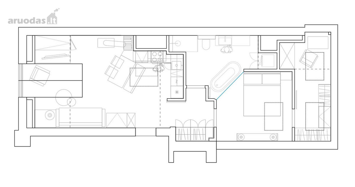 Išskirtiniai Dizainerės Kurti Apartamentai - nuotraukos Nr. 23