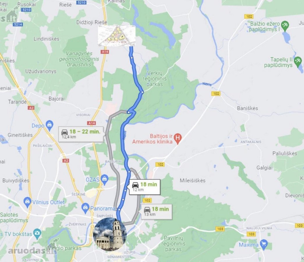 Vilnius - Didieji Gulbinai - Ežeras - Miškas - nuotraukos Nr. 6