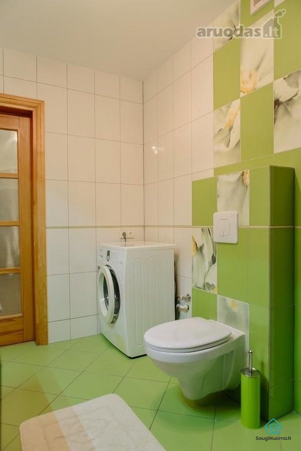 Išnuomojamas šviesus, įrengtas 3 kambarių - nuotraukos Nr. 13