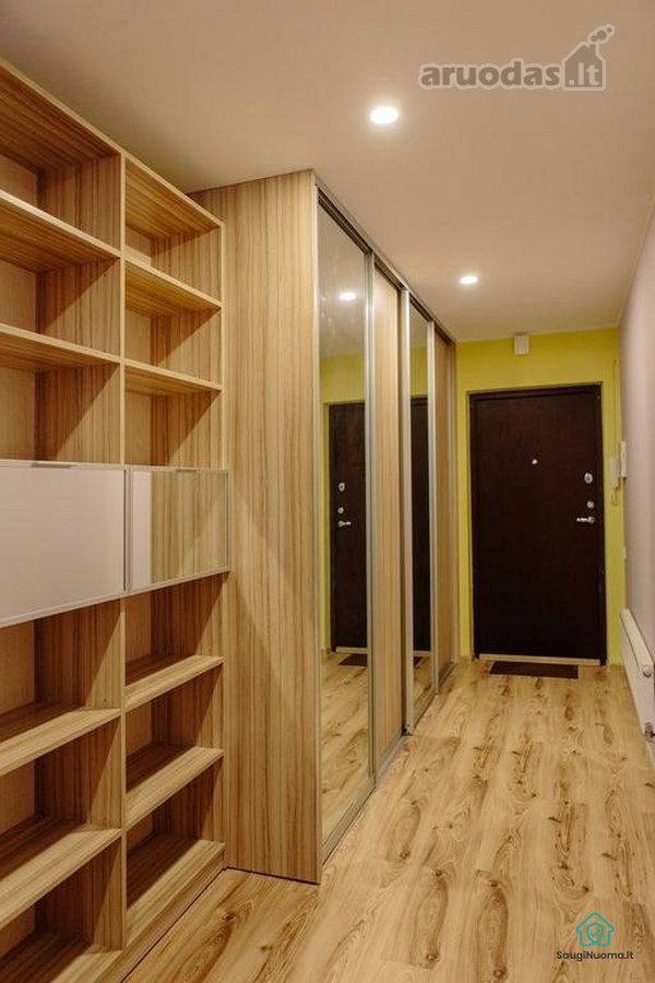 Išnuomojamas šviesus, įrengtas 3 kambarių - nuotraukos Nr. 14
