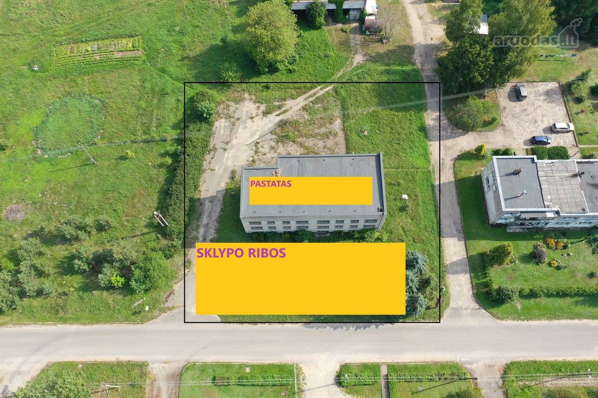 Parduodamas administracinės paskirties
