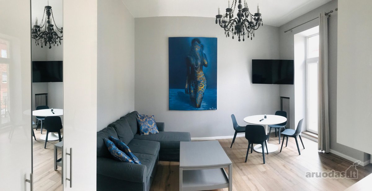 Išnuomojami moderniai įrengti 2 kambarių - nuotraukos Nr. 2