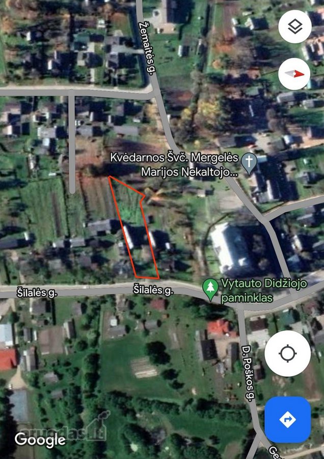 Parduodamas žemės sklypas Kvėdarnos - nuotraukos Nr. 3