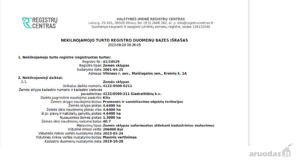 Parduodamamas Pramonės Ir Sandėliavimo Sklypas  - nuotraukos Nr. 4