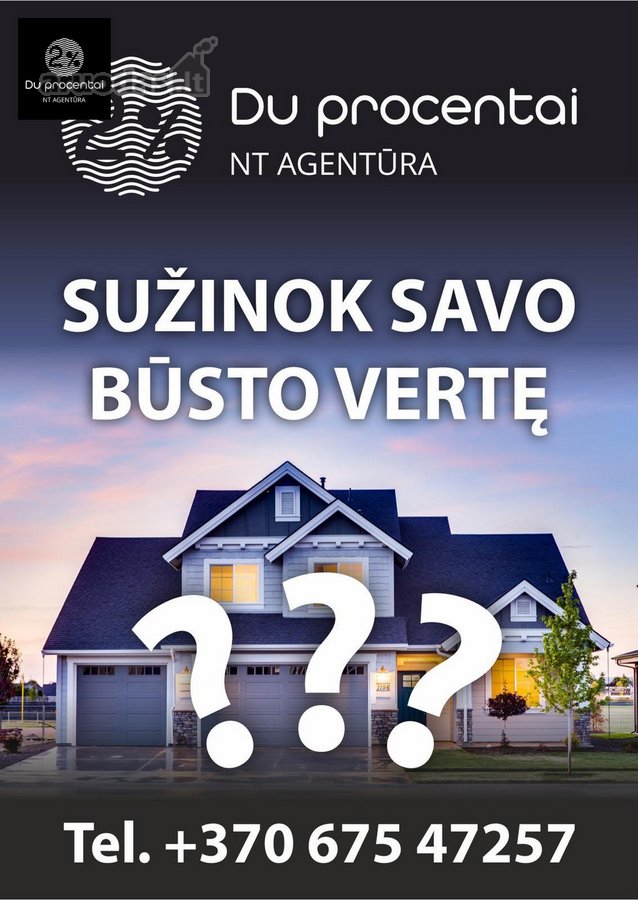Nekilnojamojo turto agentūra “Du Procentai - nuotraukos Nr. 11
