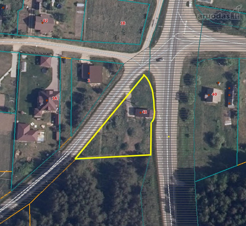 Parduodamas sklypas su komercinės paskirties - nuotraukos Nr. 2