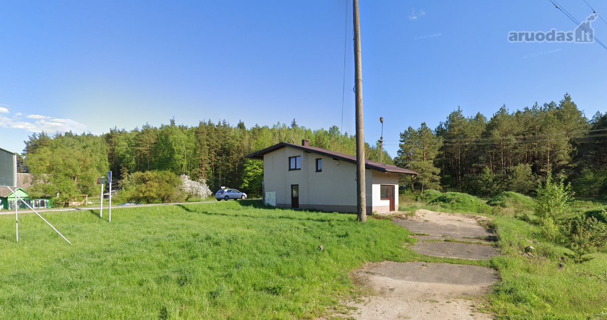 Parduodamas sklypas su komercinės paskirties