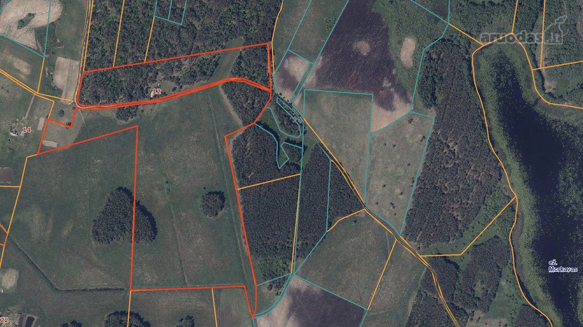 Parduodamas 16,9347 Ha Žemės Sklypas Babrų Kaime