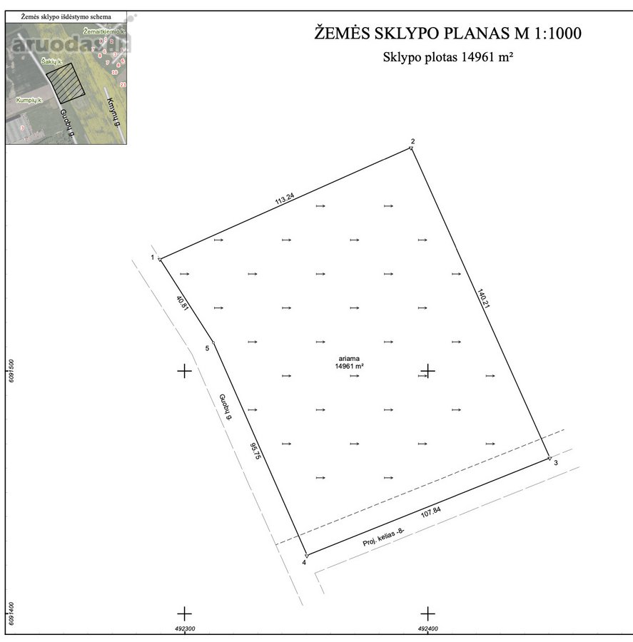 Komercinės paskirties sklypas šalia - nuotraukos Nr. 2