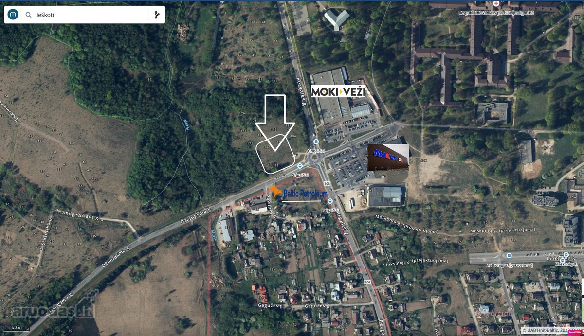 Parduodamas Pavilnyje, Džiaugsmo g. 0.2665 Ha - nuotraukos Nr. 2