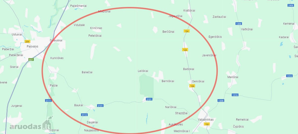Ieškomi nuomai žemės ūkio paskirties sklypai