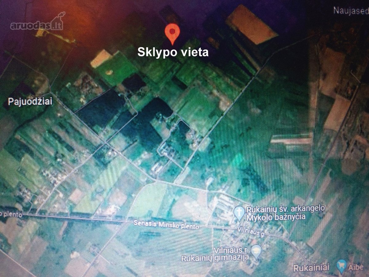 Parduodamas žemės sklypas Rukainiuose. - nuotraukos Nr. 4
