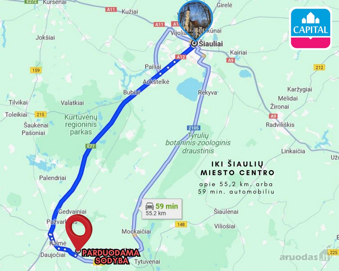 Parduodama Išpuoselėta Sodyba Kelmės R., Parko G. - nuotraukos Nr. 26