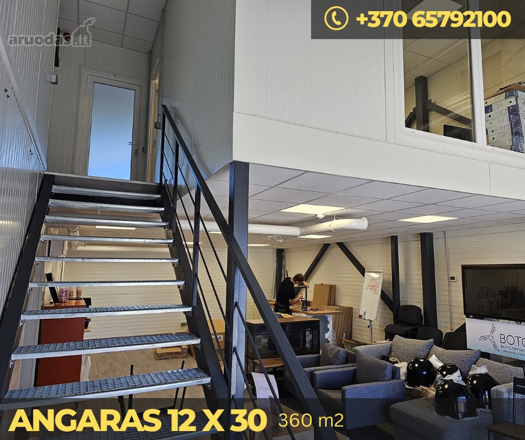 Parduodami naujai statomi angarai, - nuotraukos Nr. 24