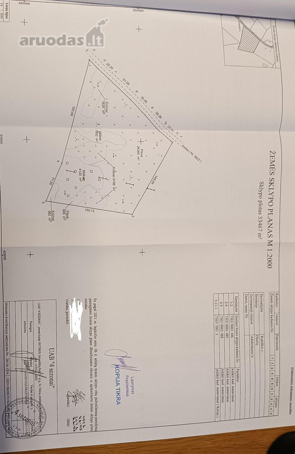 Parduodamas žemės ūkio paskirties sklypas - nuotraukos Nr. 2