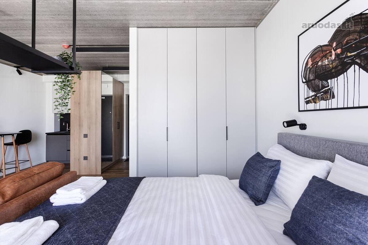 Išnuomojami Modernūs 1,5 Kambario - nuotraukos Nr. 10