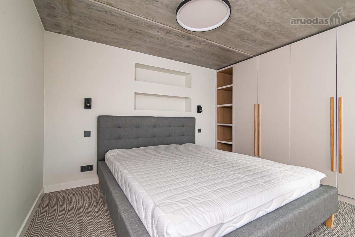 Nuomojamas erdvus ir šviesus loftas, projekte - nuotraukos Nr. 7